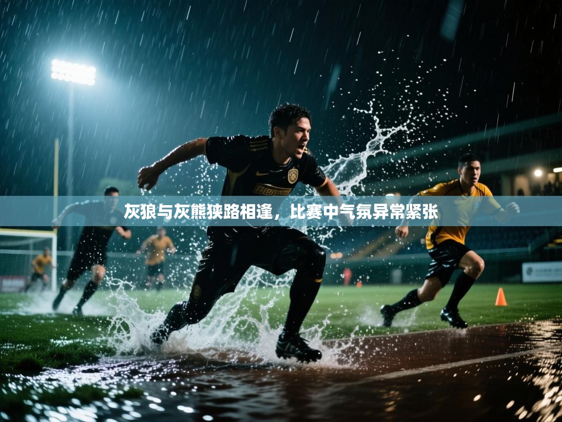 灰狼与灰熊狭路相逢，比赛中气氛异常紧张  第2张