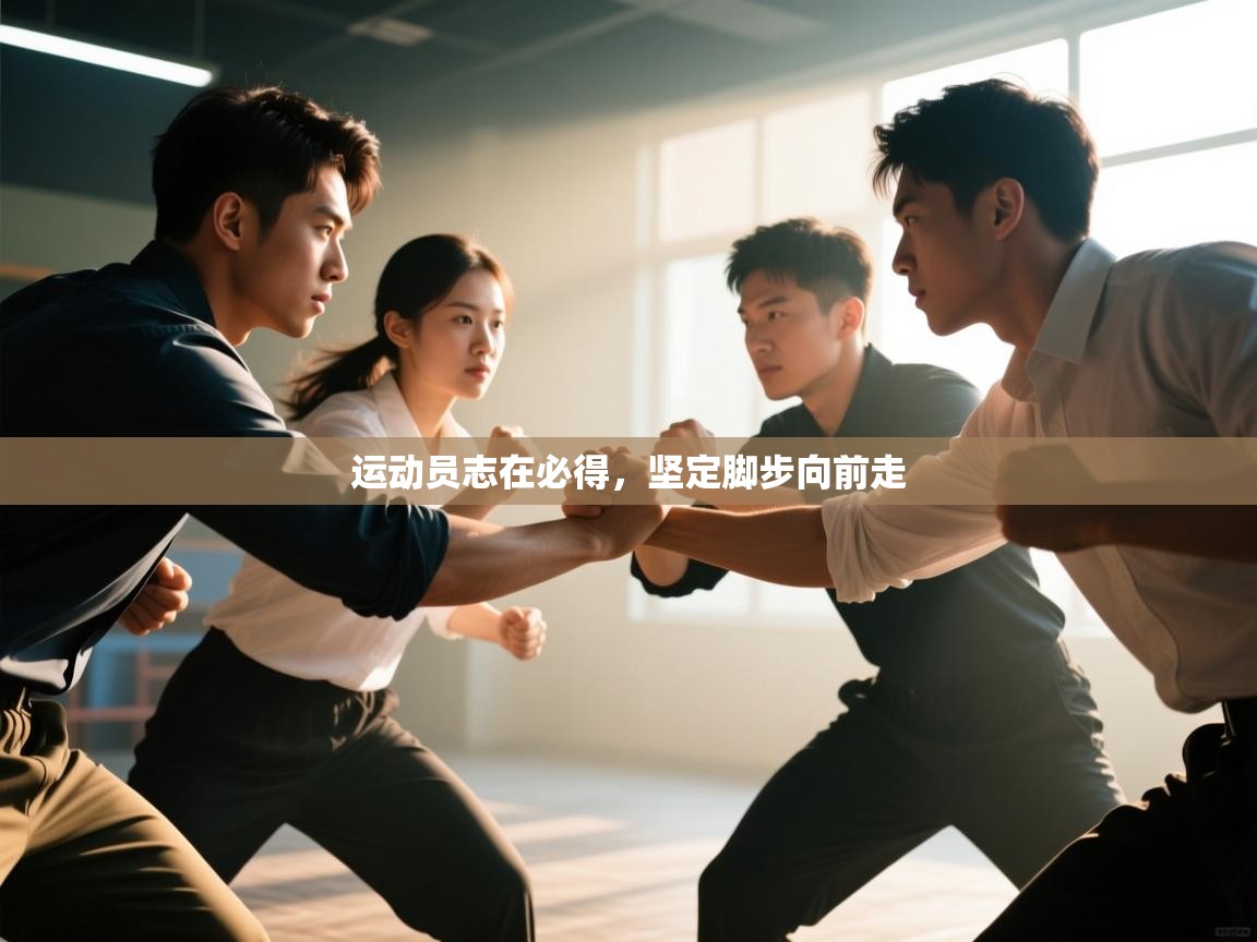 运动员志在必得，坚定脚步向前走  第1张