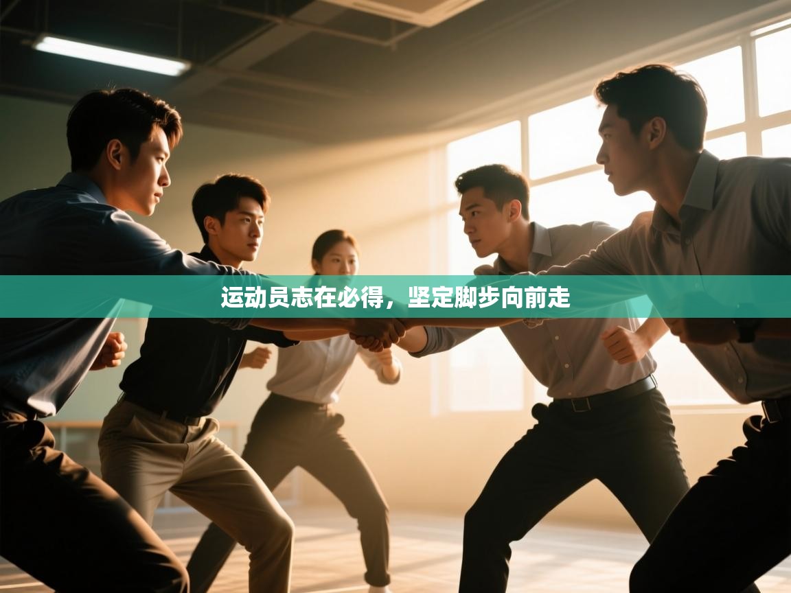 运动员志在必得，坚定脚步向前走  第2张